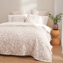 Vista Cotton Jacquard Reversible European Pillowcases (Set of 2)